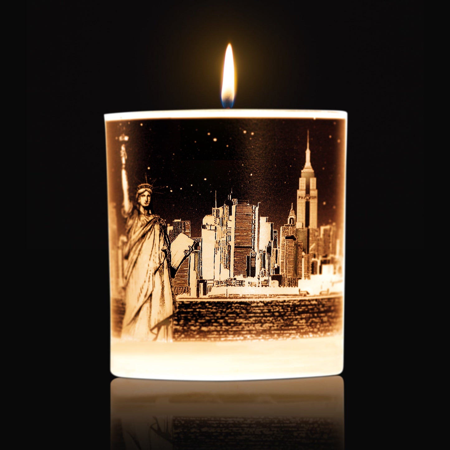 Candle lit - NY candle-Empire State Of Mind