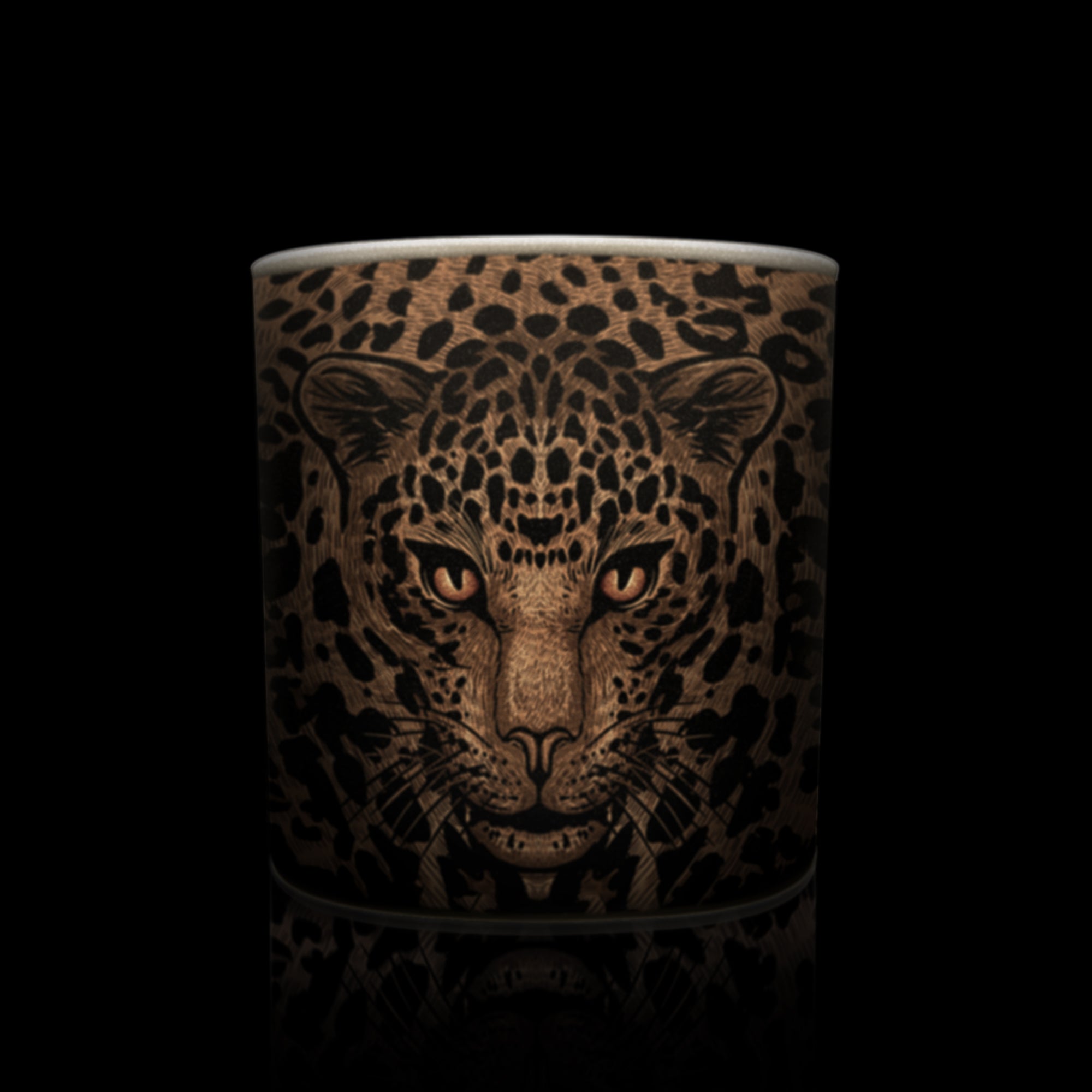Leopard candle- D.S. Phantom & Co